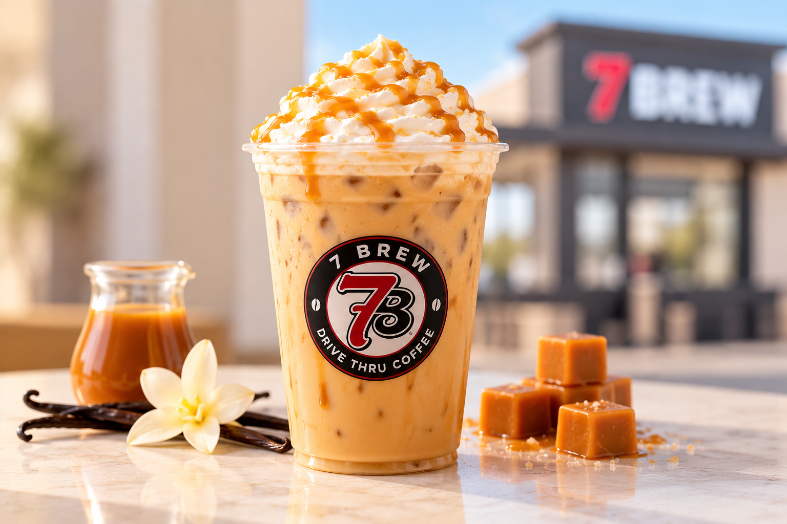 7 Brew Brunette coffee