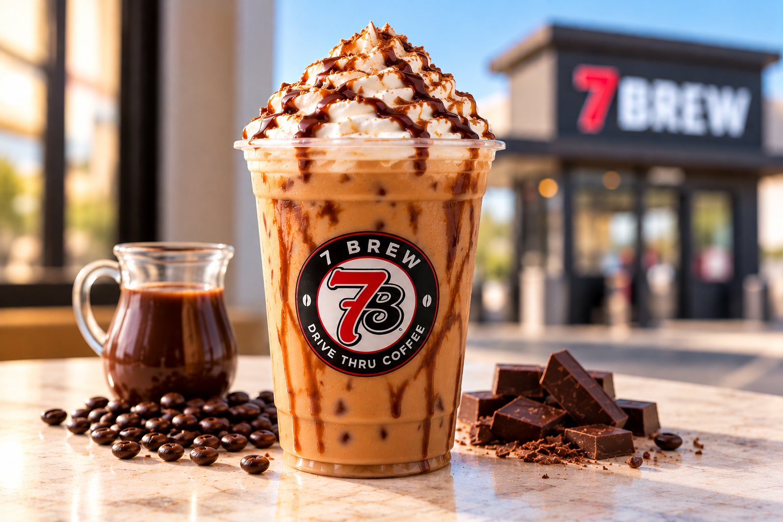 7 Brew Cinnamon Roll coffee