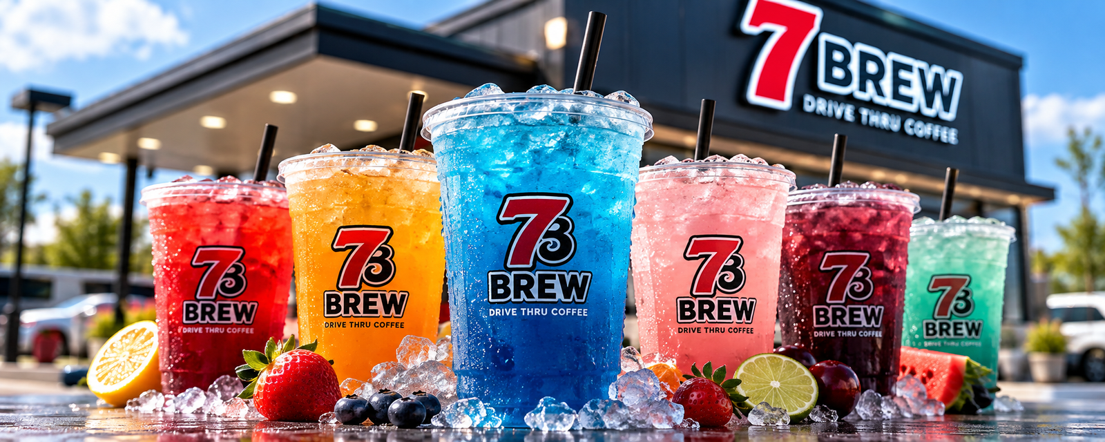7 Brew energy drinks menu
