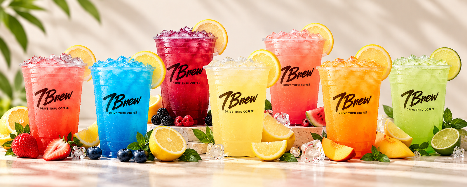 7 Brew lemonade drinks in multiple flavors